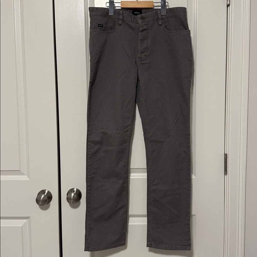 RVCA Men's Weekend Stretch Pants Gray